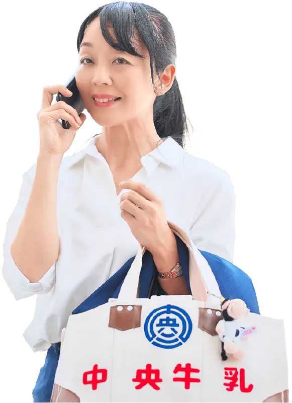 生乳受入作業のイメージ